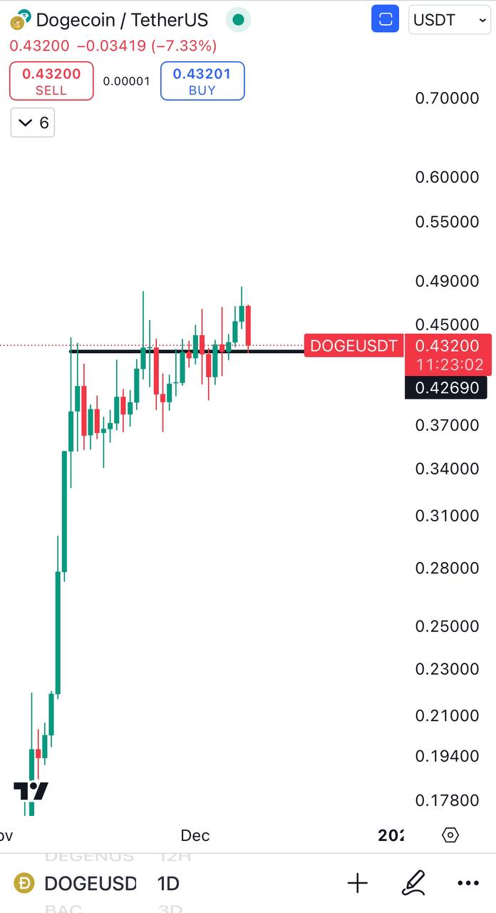 DOGEUSDT Trading Setup