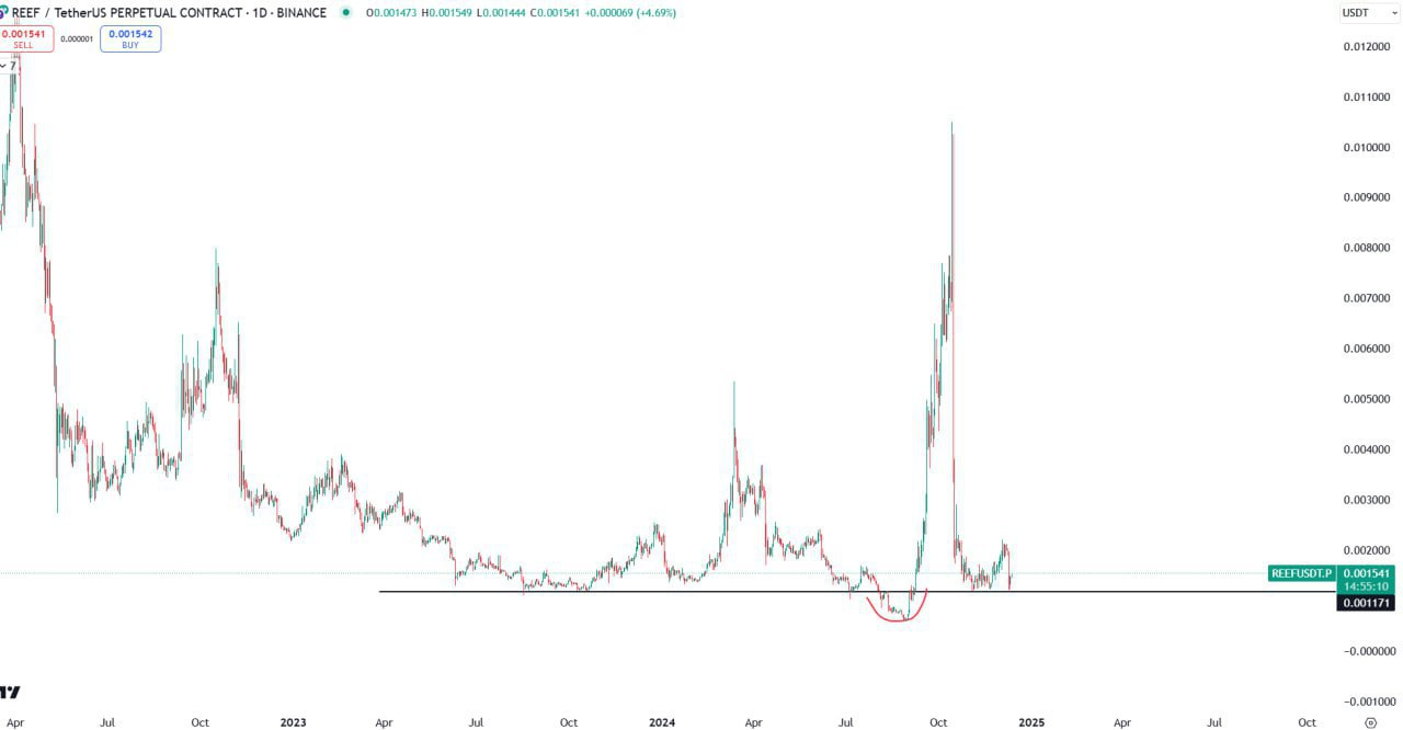REEFUSDT Buy Setup