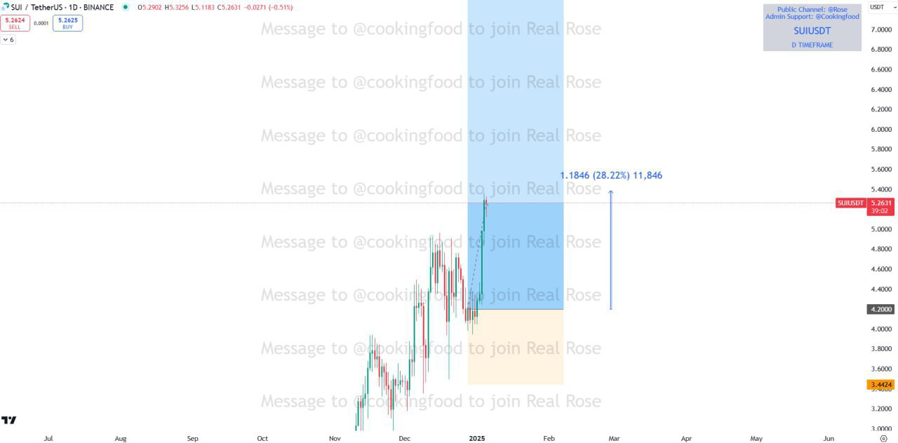 SUIUSDT Trading Setup