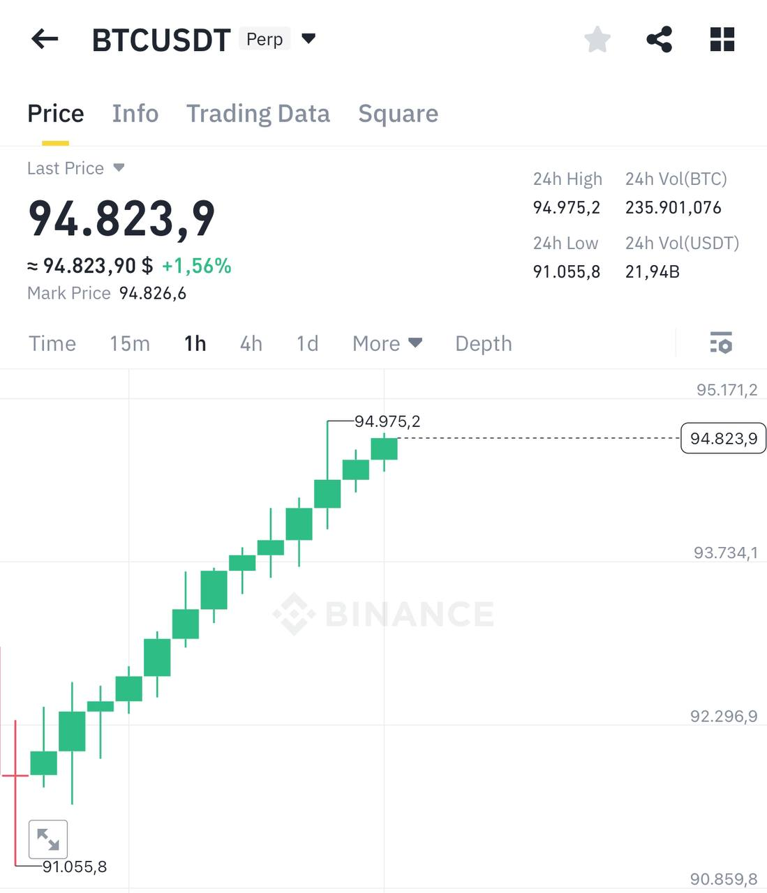 BTCUSDT Bullish Momentum