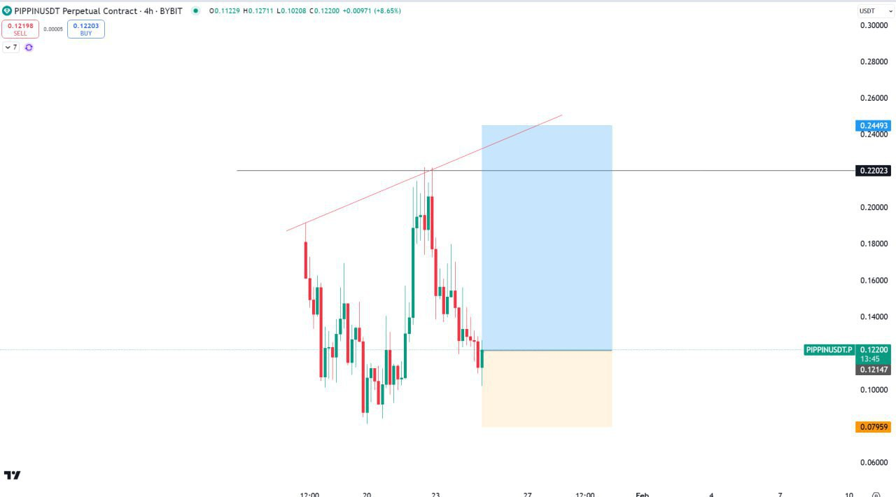 PIPPINUSDT Buy Setup