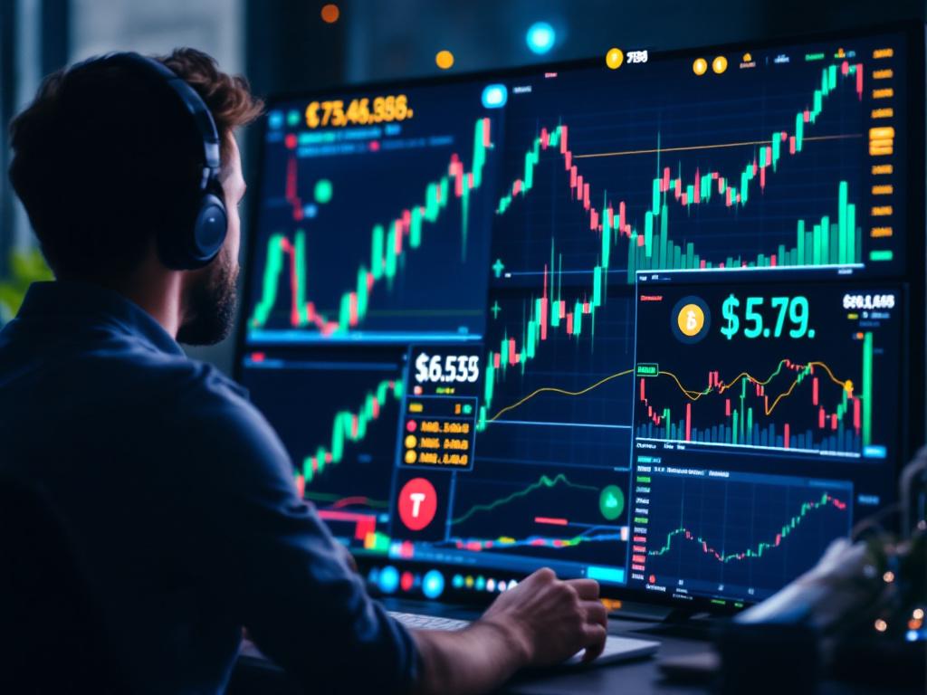 Trader with crypto signals