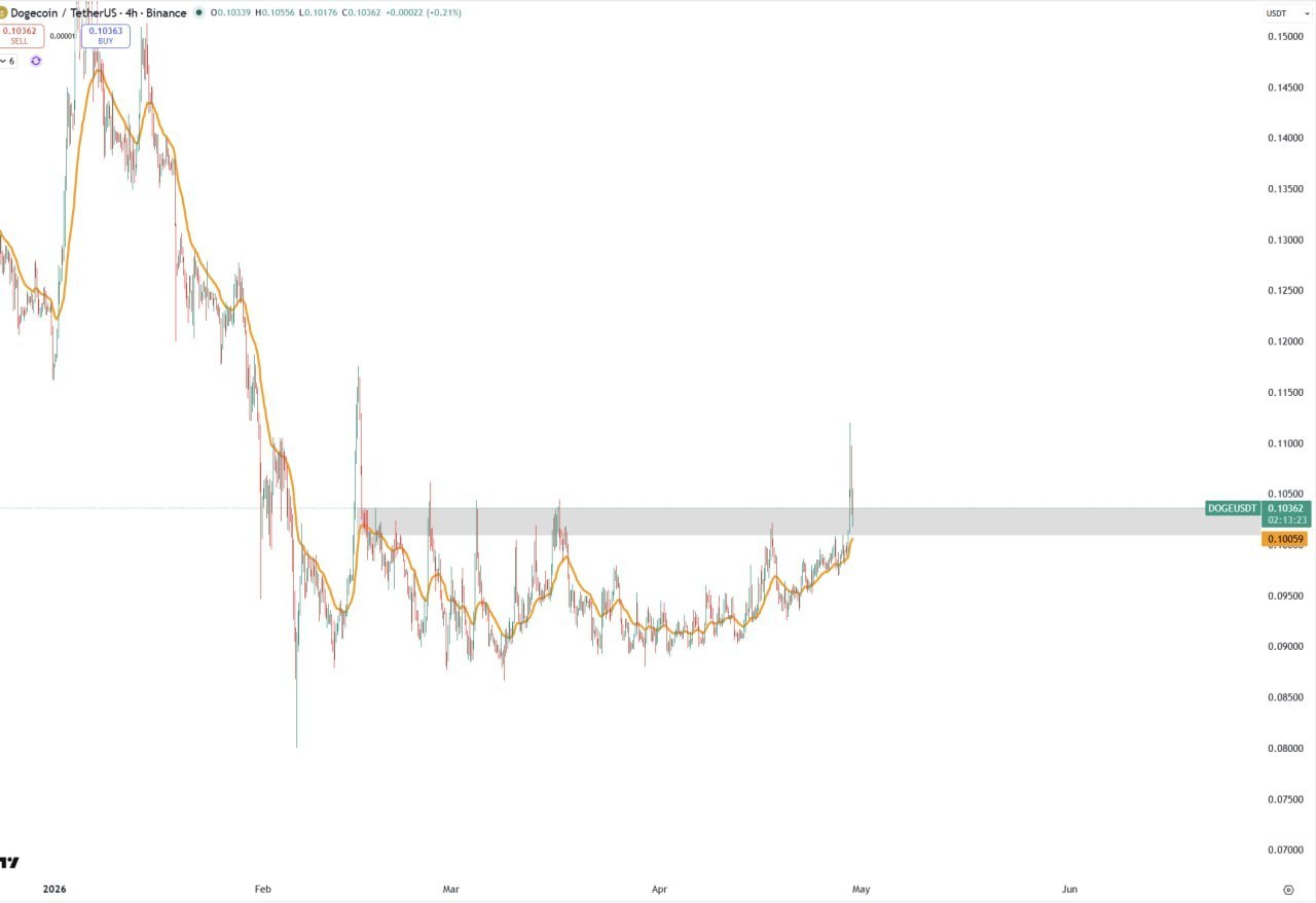 DOGE Shows Strength — Brief Market Note